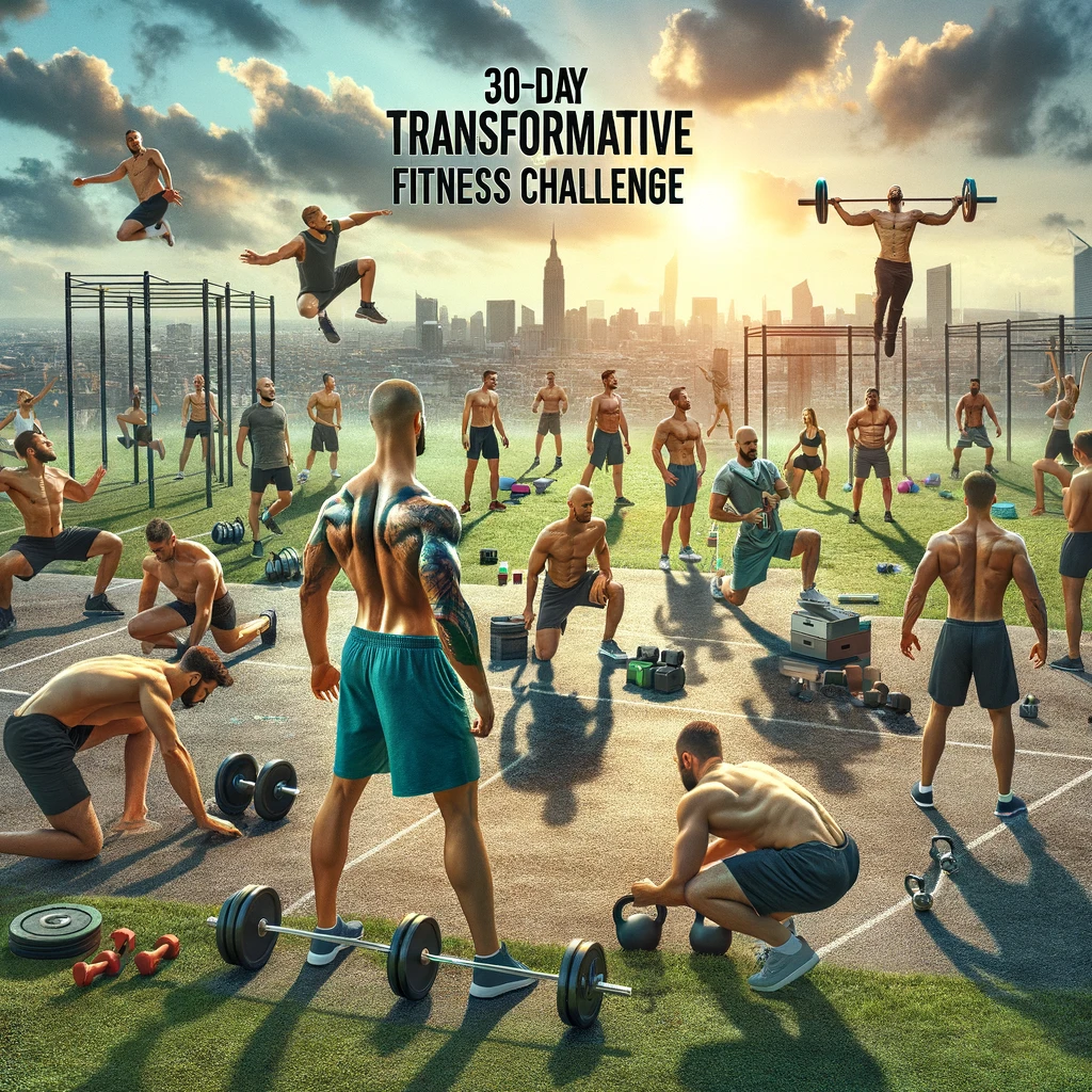 30-Day Transformative Fitness Challenge